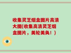 收集灵芝烟盒图片高清大图(收集高清灵芝烟盒图片，美轮美奂！)