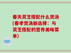 春天灵芝搭配什么煲汤(春季煲汤新选择：与灵芝搭配的营养美味菜单)