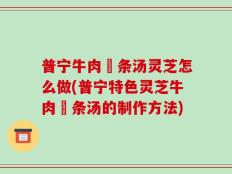 普宁牛肉粿条汤灵芝怎么做(普宁特色灵芝牛肉粿条汤的制作方法)