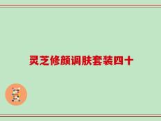 灵芝修颜调肤套装四十
