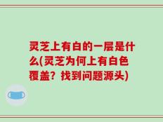 灵芝上有白的一层是什么(灵芝为何上有白色覆盖？找到问题源头)