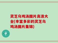 灵芝乌鸡汤图片高清大全(丰富多彩的灵芝乌鸡汤图片集锦)