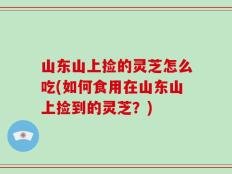 山东山上捡的灵芝怎么吃(如何食用在山东山上捡到的灵芝？)