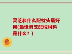 灵芝和什么配枕头最好用(最佳灵芝配枕材料是什么？)