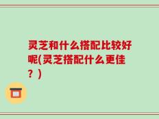 灵芝和什么搭配比较好呢(灵芝搭配什么更佳？)