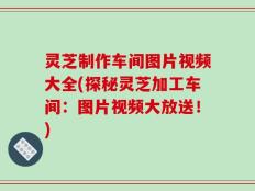 灵芝制作车间图片视频大全(探秘灵芝加工车间：图片视频大放送！)