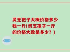 灵芝孢子大概价格多少钱一斤(灵芝孢子一斤的价格大致是多少？)