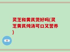 灵芝和黄芪煲好吗(灵芝黄芪炖汤可口又营养)