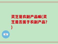 灵芝是农副产品嘛(灵芝是否属于农副产品？)