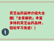 灵芝山药品种介绍大全图(「全景解析」丰富多样的灵芝山药品种，轻松学习有感！)