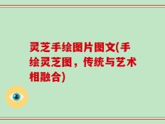 灵芝手绘图片图文(手绘灵芝图，传统与艺术相融合)