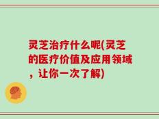 灵芝治疗什么呢(灵芝的医疗价值及应用领域，让你一次了解)