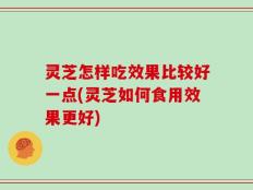 灵芝怎样吃效果比较好一点(灵芝如何食用效果更好)