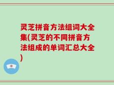 灵芝拼音方法组词大全集(灵芝的不同拼音方法组成的单词汇总大全)