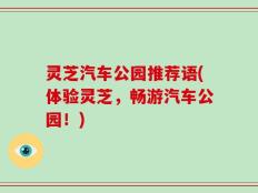 灵芝汽车公园推荐语(体验灵芝，畅游汽车公园！)