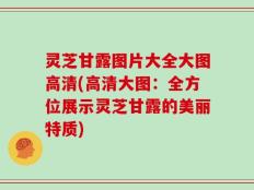 灵芝甘露图片大全大图高清(高清大图：全方位展示灵芝甘露的美丽特质)