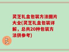 灵芝礼盒包装方法图片大全(灵芝礼盒包装详解，总共20种包装方法供参考)