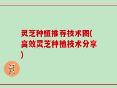 灵芝种植推荐技术图(高效灵芝种植技术分享)