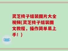 灵芝椅子组装图片大全视频(灵芝椅子组装图文教程，操作简单易上手！)