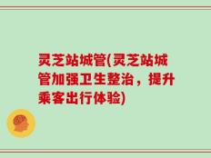 灵芝站城管(灵芝站城管加强卫生整治，提升乘客出行体验)