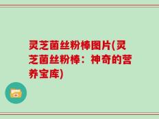 灵芝菌丝粉棒图片(灵芝菌丝粉棒：神奇的营养宝库)