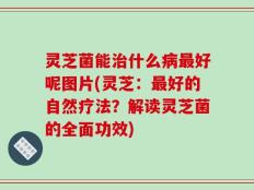 灵芝菌能治什么病最好呢图片(灵芝：最好的自然疗法？解读灵芝菌的全面功效)