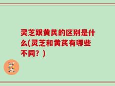 灵芝跟黄芪的区别是什么(灵芝和黄芪有哪些不同？)