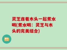 灵芝连着木头一起煮水喝(煮水喝：灵芝与木头的完美组合)