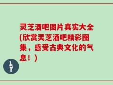 灵芝酒吧图片真实大全(欣赏灵芝酒吧精彩图集，感受古典文化的气息！)
