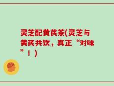 灵芝配黄芪茶(灵芝与黄芪共饮，真正“对味”！)