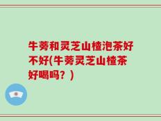 牛蒡和灵芝山楂泡茶好不好(牛蒡灵芝山楂茶好喝吗？)