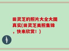 田灵芝的照片大全大图真实(田灵芝美照集锦，快来欣赏！)