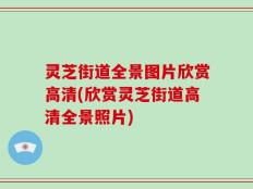 灵芝街道全景图片欣赏高清(欣赏灵芝街道高清全景照片)