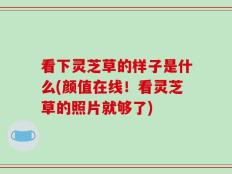 看下灵芝草的样子是什么(颜值在线！看灵芝草的照片就够了)