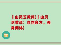 矷山灵芝黄芪(矷山灵芝黄芪：自然良方，强身健体)