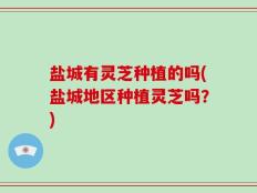 盐城有灵芝种植的吗(盐城地区种植灵芝吗？)