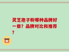灵芝孢子粉哪种品牌好一些？品牌对比和推荐？