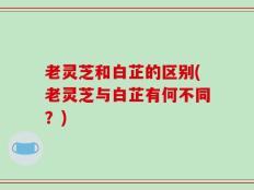 老灵芝和白芷的区别(老灵芝与白芷有何不同？)