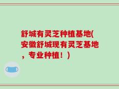 舒城有灵芝种植基地(安徽舒城现有灵芝基地，专业种植！)