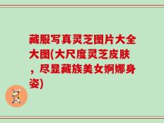 藏服写真灵芝图片大全大图(大尺度灵芝皮肤，尽显藏族美女婀娜身姿)