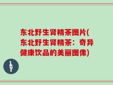 东北野生肾精茶图片(东北野生肾精茶：奇异健康饮品的美丽图像)
