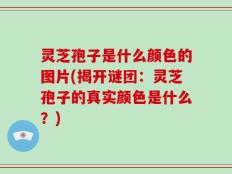 灵芝孢子是什么颜色的图片(揭开谜团：灵芝孢子的真实颜色是什么？)