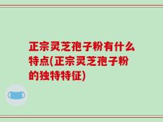 正宗灵芝孢子粉有什么特点(正宗灵芝孢子粉的独特特征)