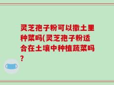 灵芝孢子粉可以撒土里种菜吗(灵芝孢子粉适合在土壤中种植蔬菜吗？