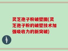 灵芝孢子粉破壁图(灵芝孢子粉的破壁技术加强吸收力的新突破)