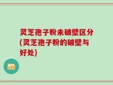 灵芝孢子粉未破壁区分(灵芝孢子粉的破壁与好处)