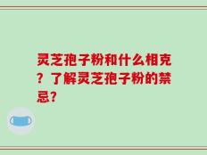 灵芝孢子粉和什么相克？了解灵芝孢子粉的禁忌？