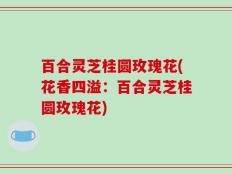 百合灵芝桂圆玫瑰花(花香四溢：百合灵芝桂圆玫瑰花)