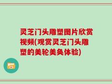 灵芝门头雕塑图片欣赏视频(观赏灵芝门头雕塑的美轮美奂体验)