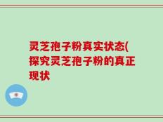 灵芝孢子粉真实状态(探究灵芝孢子粉的真正现状